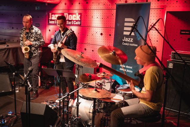 Zleva Will Vinsom,  Gilad Hekselman,  Nate Wood | foto: Jiří Šeda