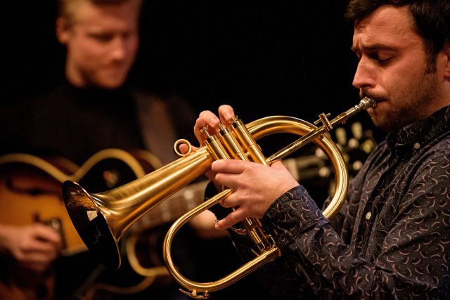 Trumpetista Jiří Kotača  | foto: David Poul